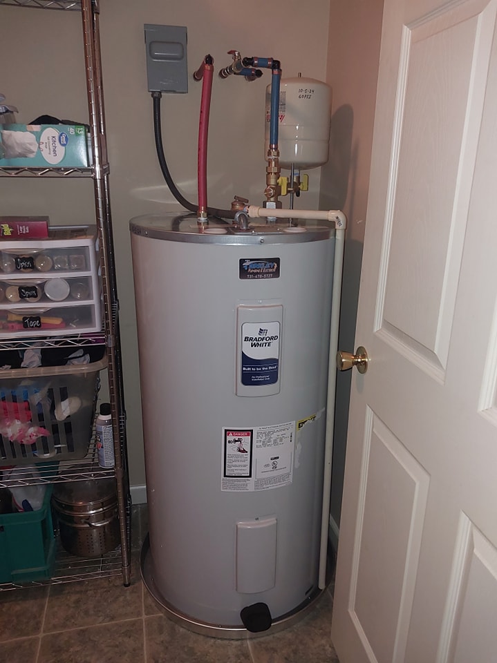 New Water Heater installed.